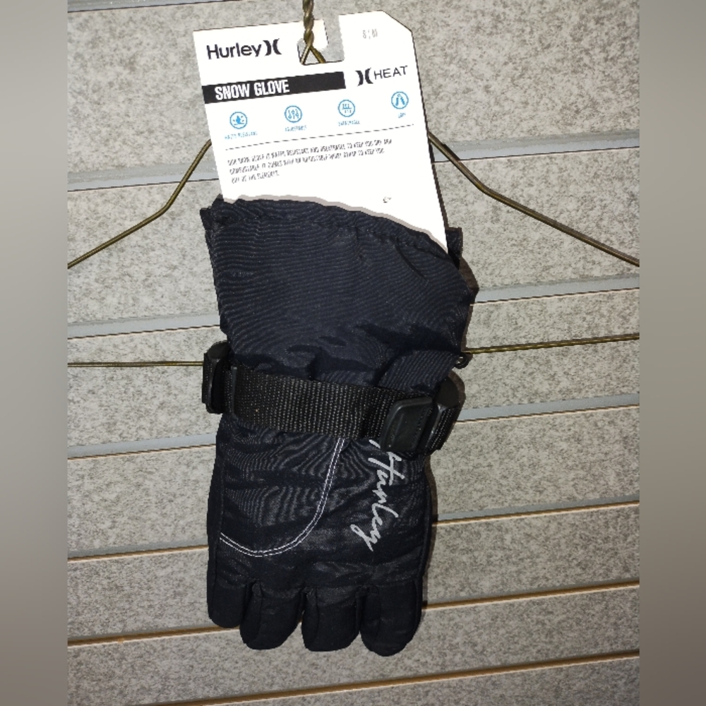 Hurley Gloves S/M Nwt